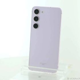 ソフマップ 〔中古品〕 Galaxy S23 256GB ラベンダー SCG19 au SIMフリー【258】