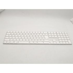 【中古】Apple Magic Keyboard（2017/テンキー付き/A1843） - 日本語（JIS） シルバー MQ052J/A【ECセンター】保証期間１週間