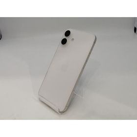 【中古】Apple 国内版 【SIMフリー】 iPhone 16 Plus 512GB ホワイト MXVP3J/A【浜松駅前】保証期間１ヶ月【ランクB】