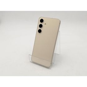 【中古】SAMSUNG 国内版 【SIMフリー】 Galaxy S24 アンバーイエロー 8GB 256GB SM-S921QZYESJP【ECセンター】保証期間１ヶ月【ランクC】