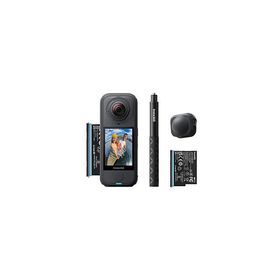 INSTA360(インスタ360) 360°カメラ Insta360 X4 Air スターターバンドル グラファイトブラック CINSAAFA-SE03 ［防水］