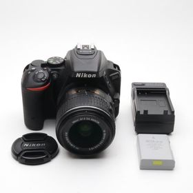 Nikon デジタル一眼レフカメラ D5500 18-55 VRII レンズキット ブラック 2416万画素 3.2型液晶 タッチパネル D5500LK18-55BK