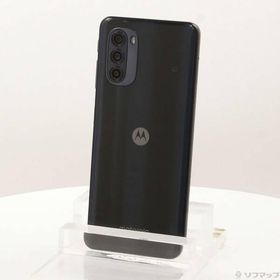 〔中古〕Motorola(モトローラ) moto g52j 5G 128GB インクブラック PATM0000JP SIMフリー〔349-ud〕
