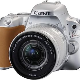 【中古】Canon デジタル一眼レフカメラ EOS Kiss X9 (W)【EF-S18-55 IS STM レンズキット】(シルバー/デジタル一眼レフカメラ)