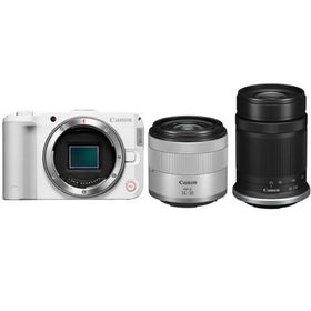 【ご予約受付中】《新品》 Canon (キヤノン) EOS R50 V ダブルズームキット ホワイト【発売日以降にお届け】