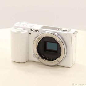 〔中古〕SONY(ソニー) VLOGCAM ZV-E10 ボディ ホワイト〔297-ud〕