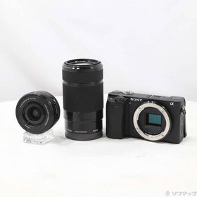 〔中古〕SONY(ソニー) α6400 ILCE-6400Y ダブルズームレンズキット ブラック〔349-ud〕