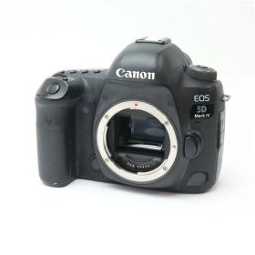 【中古】 《並品》 Canon EOS 5D Mark IV ボディ【シャッターメインダイヤルファインダーユニット外装ラバー部品交換/各部点検済】 [ デジタルカメラ ]