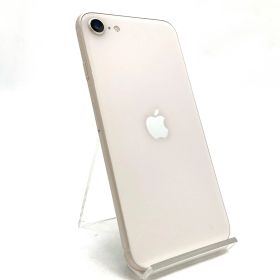 【全額返金保証】【最速発送】 iPhone SE（第3世代） 64GB スターライト SIMフリー 動作確認済 77%