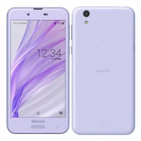 【SIMロック解除済】docomo AQUOS sense SH-01K Frost Lavender SHARP 当社3ヶ月間保証 中古 イオシス