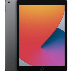 【中古】【安心保証】 iPad 10.2インチ 第8世代[32GB] セルラー docomo スペースグレイ