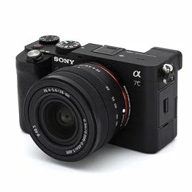 【中古】SONY(ソニー) フルサイズ ミラーレス一眼カメラ α7C ズームレンズキット(同梱レンズ:SEL2860) ブラック ILCE-7CL B