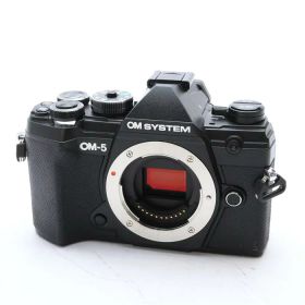 【中古】 《美品》 OM SYSTEM OM-5 ボディ ブラック [ デジタルカメラ ]