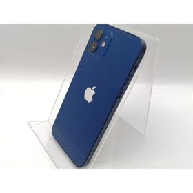 【中古】Apple SoftBank 【SIMロック解除済み】 iPhone 12 64GB ブルー MGHR3J/A【津田沼】保証期間１ヶ月【ランクC】
