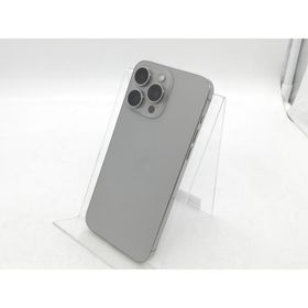 【中古】Apple 国内版 【SIMフリー】 iPhone 15 Pro Max 256GB ナチュラルチタニウム MU6R3J/A【DS秋葉】保証期間１ヶ月【ランクB】