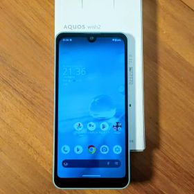 【美品】AQUOS wish2 オリーブグリーン SIMフリー A204SH