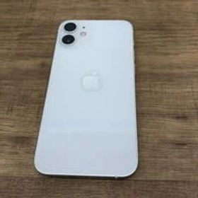 中古 Apple iPhone12 mini 5.4インチ 128GB (ホワイト) 国内版SIMロックフリー MGDM3J/A 144006 状態： Aランク