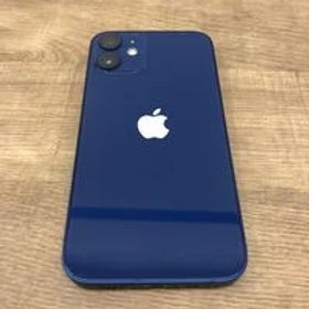 中古 Apple iPhone12 mini 5.4インチ 64GB (ブルー) 国内版SIMロックフリー MGAP3J/A 144003 状態： Cランク