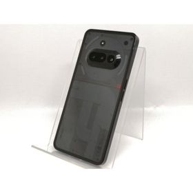 【中古】NOTHING 国内版 【SIMフリー】 Nothing Phone (3a) ブラック 8GB 128GB【津田沼】保証期間１ヶ月【ランクA】