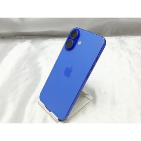 【中古】Apple 国内版 【SIMフリー】 iPhone 16 128GB ウルトラマリン MYDU3J/A【ECセンター】保証期間1ヶ月【ランクB】