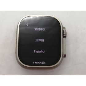 【中古】Apple Apple Watch Ultra2 49mm Cellular チタニウムケース/ブルー/ブラックトレイルループ(S/M) MRF53J/A【大須アメ横】保証期間１ヶ月【ランクA】