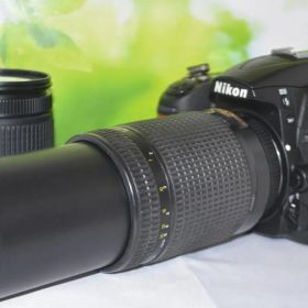 超望遠レンズ付き Nikon D7000 ダブルレンズ 美品 おまけ充実 ニコン