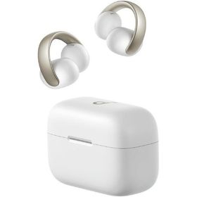 Anker イヤーカフ型 フルワイヤレスイヤホン Soundcore AeroClip ホワイト&amp;ゴールド A3388N21 (納期目安3週間~)