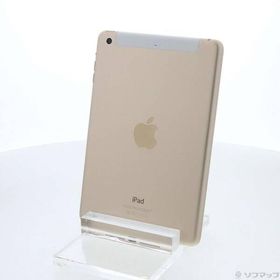 〔中古〕Apple(アップル) iPad mini 3 16GB ゴールド MGYR2J／A docomo〔344-ud〕