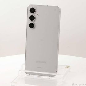 〔中古〕SAMSUNG(サムスン) Galaxy S24 FE 128GB グレー SM-S721QZAASJP SIMフリー〔262-ud〕