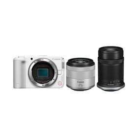 キヤノン EOS R50 V ダブルズームキット ミラーレス一眼カメラ 最大約2420万画素CMOSセンサー 映像エンジンDIGIC X搭載 ホワイト