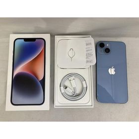 アップル Apple 【国内版SIMフリー】iPhone14 128GB ブルー MPVJ3J/A