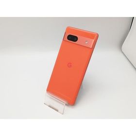 【中古】Google SoftBank 【SIMフリー】 Pixel 7a コーラル 8GB 128GB G82U8【京都】保証期間１ヶ月【ランクB】