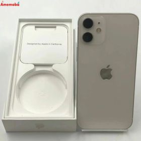 【中古】iPhone12 mini 128GB ホワイト MGDM3J/A docomo版SIMフリー 訳あ