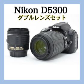 ニコン(Nikon)の✨人気のダブルレンズ✨Nikon D5300 届いてすぐに使える 初心者向け(デジタル一眼)
