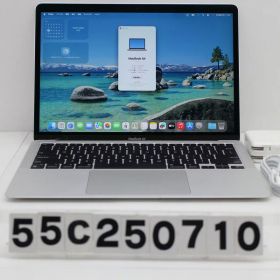 Apple MacBook Air 13in 2020 A2337 シルバー Apple M1 1GHz/16GB/256GB(SSD)/13.3W/WQXGA(2560x1600) 外装破損あり【中古】【20260212】