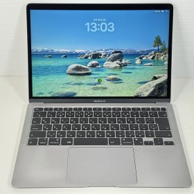 MacBook Air 13.3インチ M1 中古 メモリ16GB SSD256GB スペースグレイ 2020 Apple A2337 MGN63J/A（カスタマイズモデル）