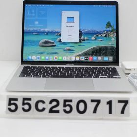 Apple MacBook Air 13in 2020 A2337 シルバー Apple M1 1GHz/16GB/256GB(SSD)/13.3W/WQXGA(2560x1600) 画面キズあり【中古】【20260212】