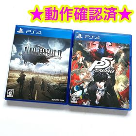 プレイステーション4(PlayStation4)のPS4 ファイナルファンタジー15 ペルソナ5 まとめ売り(家庭用ゲームソフト)