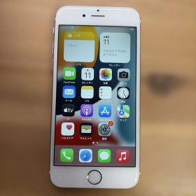 iPhone6s 128GB ローズゴールド NKQW2J/A バッテリー86%