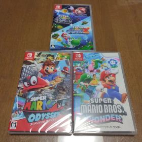 新品未開封 スーパーマリオ ギャラクシー オデッセイ ブラザーズワンダー