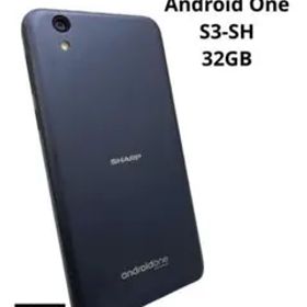②Android One S3-SH 32GB ネイビーブラック