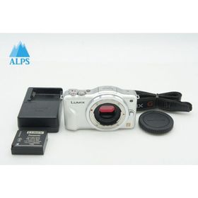 良品 Panasonic パナソニック LUMIX DMC-GF3 ボディ ミラーレス一眼カメラ シェルホワイト 260210d【アルプスカメラ】