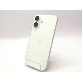【中古】Apple 国内版 【SIMフリー】 iPhone 16 128GB ホワイト MYDR3J/A【新宿】保証期間１ヶ月【ランクA】