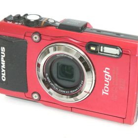 【中古】【並品】オリンパス OLYMPUS STYLUS TG-3 Tough [レッド] CA01-R4176-3V1C オリンパス OLYMPUS STYLUS 顔認識 手ブレ補正