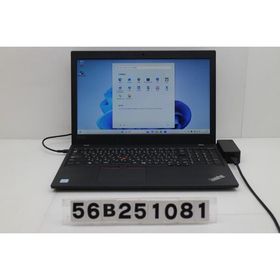 ノートパソコン Lenovo ThinkPad L590 Core i5 8265U 1.6GHz/8GB/256GB(SSD)/15.6W/FWXGA(1366x768)/Win11 画面キズあり