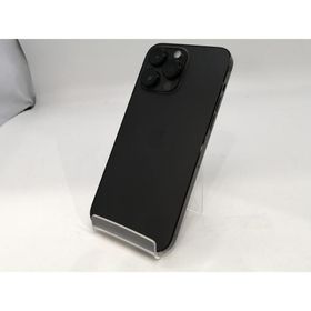 【中古】【赤ロム保証あり】Apple au 【SIMフリー】 iPhone 14 Pro Max 256GB スペースブラック MQ9A3J/A【浜松駅前】保証期間１ヶ月【ランクC】