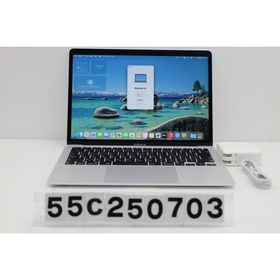 ノートパソコン Apple MacBook Air 13in 2020 A2337 シルバー Apple M1 1GHz/16GB/256GB(SSD)/13.3W/WQXGA(2560x1600) 画面キズあり