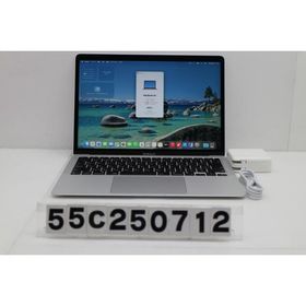 ノートパソコン Apple MacBook Air 13in 2020 A2337 シルバー Apple M1 1GHz/16GB/256GB(SSD)/13.3W/WQXGA(2560x1600) 画面キズあり