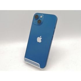 【中古】Apple 楽天モバイル 【SIMフリー】 iPhone 13 128GB ブルー MLNG3J/A【高崎モントレー】保証期間１ヶ月【ランクC】