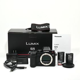 ＜良品＞ Panasonic LUMIX S5 ボディ DC-S5-K｜フルサイズミラーレス｜シャッター数27,379回